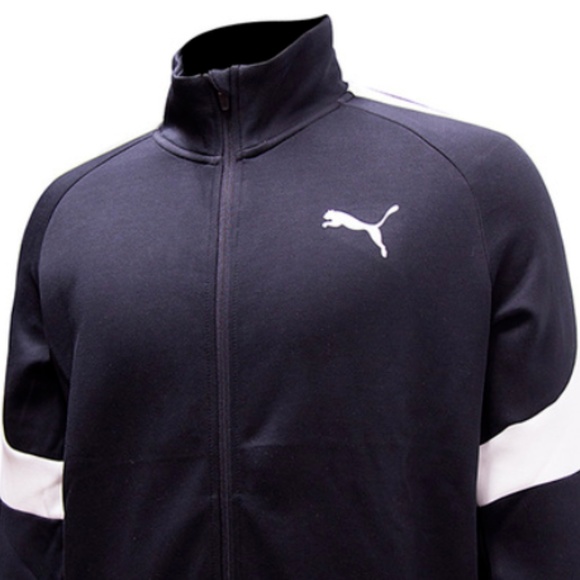 PUMA Men's Evostripe Core FullZip Track Jacket,P40 - Picture 3 of 4